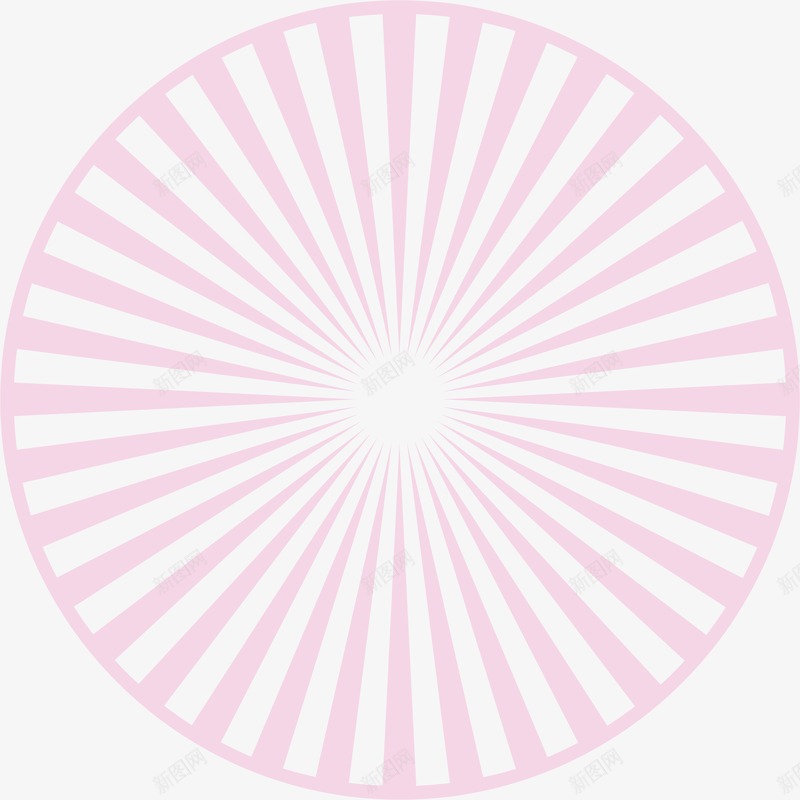 粉色条纹中心发散圆形png免抠素材_88icon https://88icon.com 中心 发散 圆形 条纹 粉色