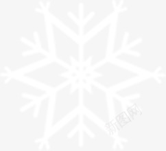 白色梦幻元旦雪花png免抠素材_88icon https://88icon.com 元旦 梦幻 白色 雪花