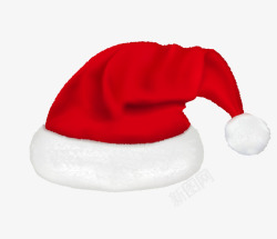 圣诞帽红色帽子素材