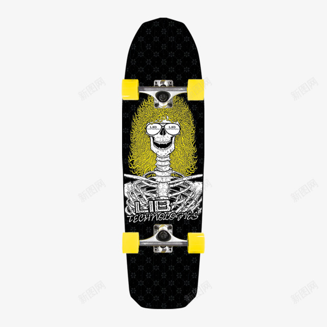 黑色滑板png免抠素材_88icon https://88icon.com Skateboard 产品实物 休闲项目 娱乐项目 花纹