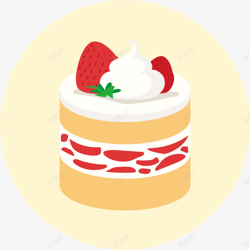 草莓奶油布丁蛋糕png免抠素材_88icon https://88icon.com 奶油 布丁 手绘草莓布丁 甜品 甜食 草莓 草莓布丁 蛋糕 食物