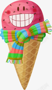 美味南瓜饼美味的冰淇淋美食图标图标