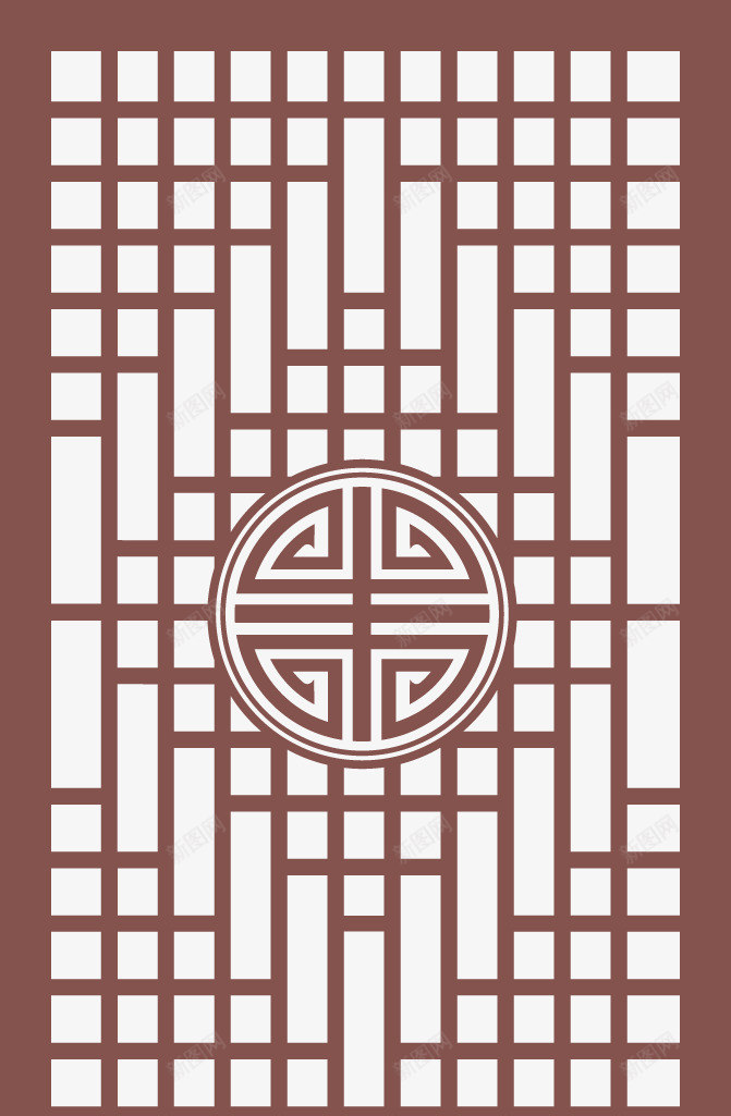 传统窗格花纹png免抠素材_88icon https://88icon.com 中国风 传统窗格花纹 古典门窗 复古门窗