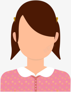女子头像素材