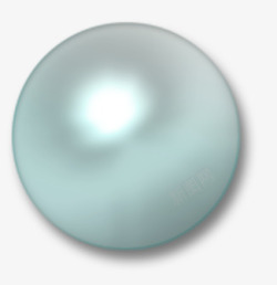 银色圆球透明圆球素材