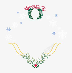 圣诞铃铛装饰图案素材