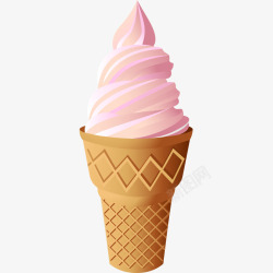 冰淇淋甜筒雪糕冰棍圣代素材