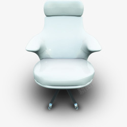白色现代椅子矢量图素材