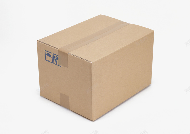 空白纸箱png免抠素材_88icon https://88icon.com 包装 纸箱 运输