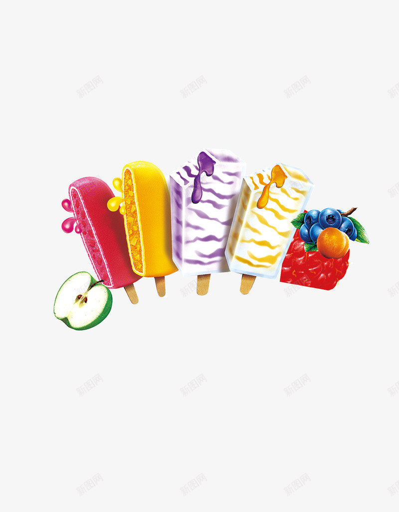 草莓雪糕冰淇淋png免抠素材_88icon https://88icon.com 冰淇淋 草莓 雪糕