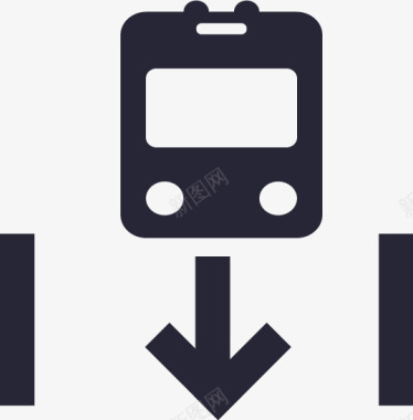 icon城市轨道交通运营线路图标图标