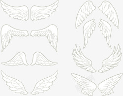 创意地产天使的翅膀创意翅膀集合高清图片