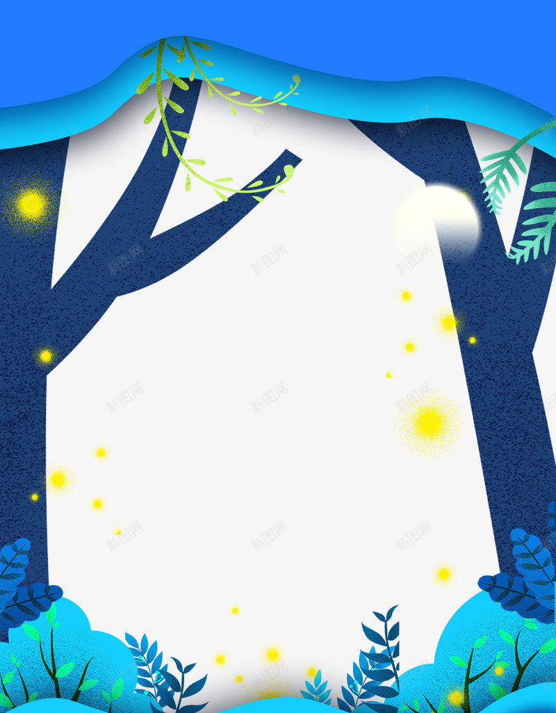 处暑仲夏夜之梦主题边框psd免抠素材_88icon https://88icon.com 二十四节气 仲夏夜之梦 处暑 大暑 手绘 插画 水果 清凉 清新 西瓜