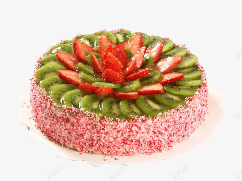 水果蛋糕草莓猕猴桃png免抠素材_88icon https://88icon.com 水果 猕猴桃 草莓 蛋糕