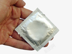 银色性保健品没开的避孕套橡胶制素材