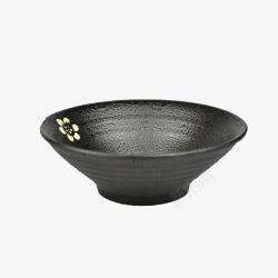 陶瓷文化黑色大碗高清图片