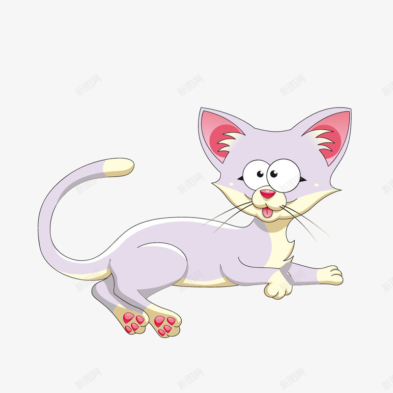 卡通小猫png免抠素材_88icon https://88icon.com 儿童画画 儿童绘本 动漫卡通 动物插画 卡通动物 卡通动物漫画 卡通小猫 可爱 插画 猫咪 贺卡