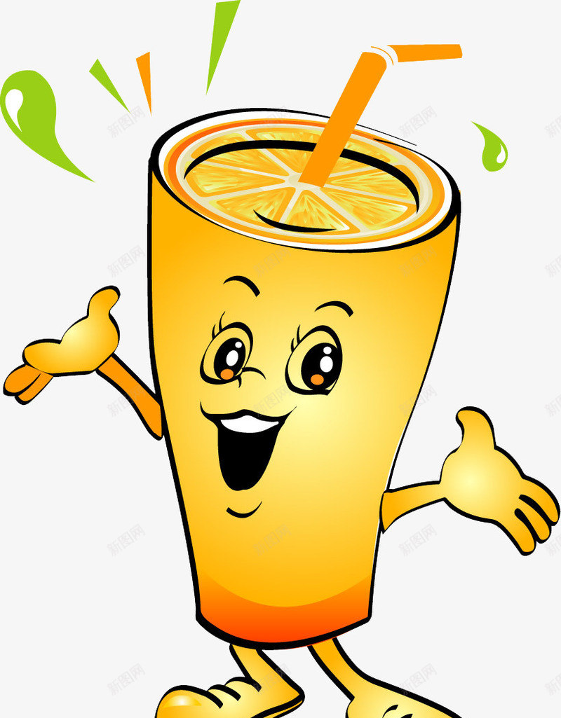 创意橙子橙汁png免抠素材_88icon https://88icon.com 人物 创意橙子 卡通 卡通素材 手绘橙汁 橙子 橙汁 水果 表情