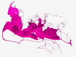 粉色飞溅液体海报背景素材