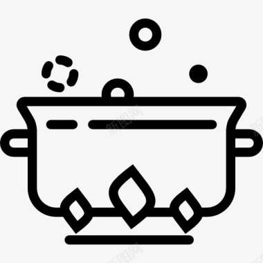 煎饼锅炖图标图标