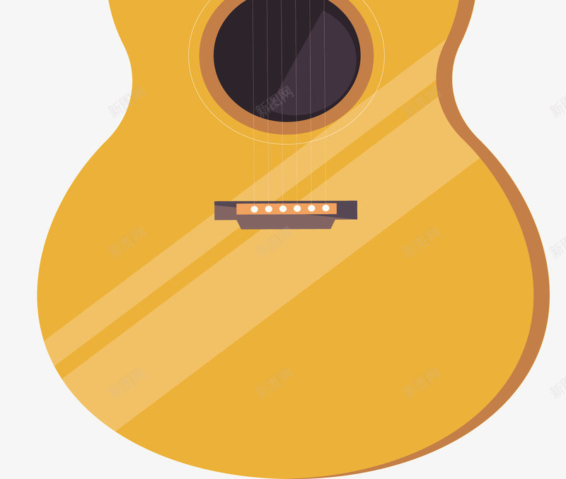 创意吉他乐器矢量图ai免抠素材_88icon https://88icon.com 乐器 乐器设计 卡通 吉他设计 精美 音乐 矢量图