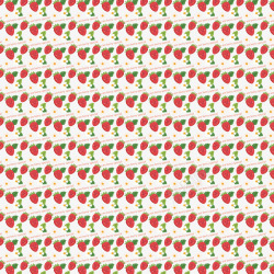 草莓无缝背景卡通草莓友谊祝福卡矢量图高清图片