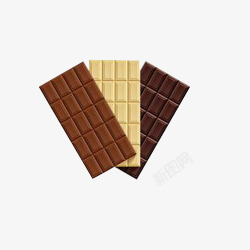 块状巧克力巧克力食物高清图片
