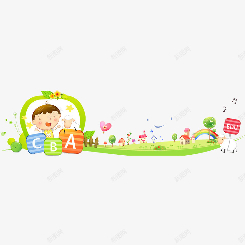 卡通拼音小孩插图png免抠素材_88icon https://88icon.com 卡通 小孩 彩虹 拼音 拼音卡片 拼音卡通 插图 电视 设计 音符