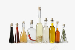 各种油类瓶子素材