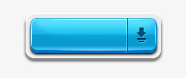 蓝色水晶按钮按钮图标蓝色按钮图标