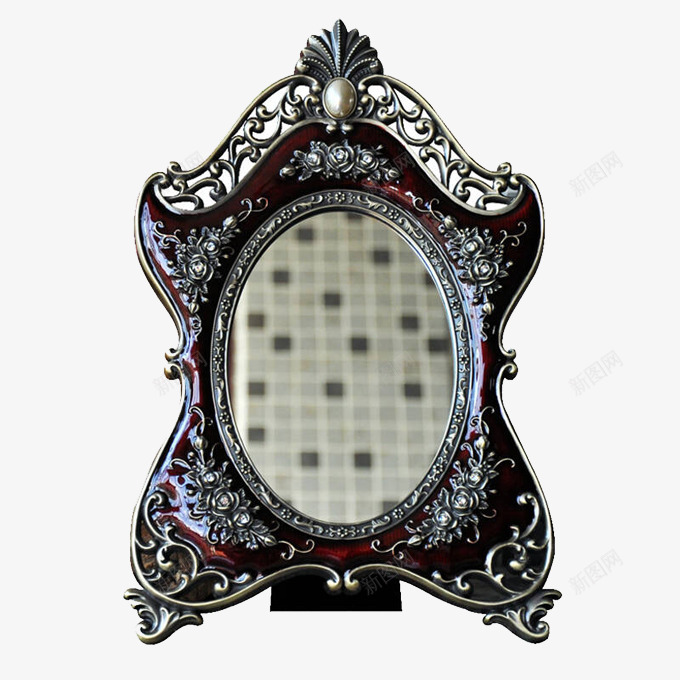 奢华复古欧式镜子png免抠素材_88icon https://88icon.com 复古镜子 奢华 欧式镜子 镜子