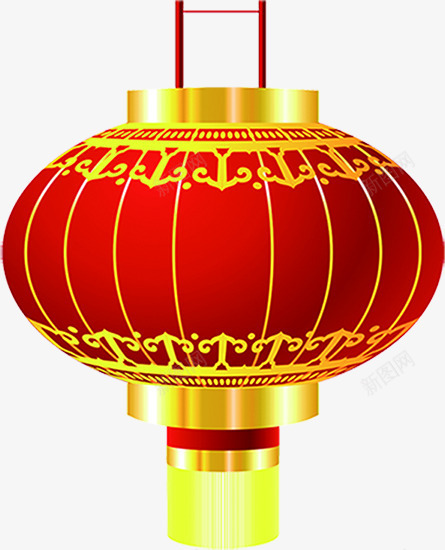 手绘吉祥喜庆红色灯笼圆形png免抠素材_88icon https://88icon.com 吉祥 喜庆 圆形 灯笼 红色