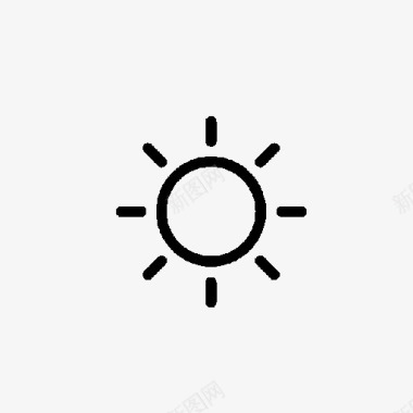 太阳sunnyicon图标图标