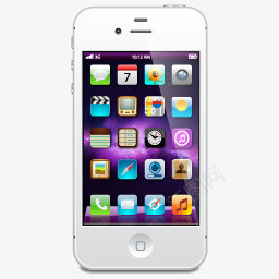 iPhone4S苹果设备图标图标
