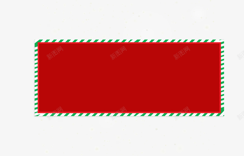 圣诞节装饰框png免抠素材_88icon https://88icon.com 图形框 图形框框 圣诞节 方框 红色 绿色 装饰