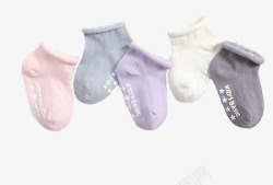 PP材质小清新女宝宝袜子高清图片
