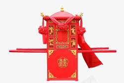 中国古代花嫁花轿子素材