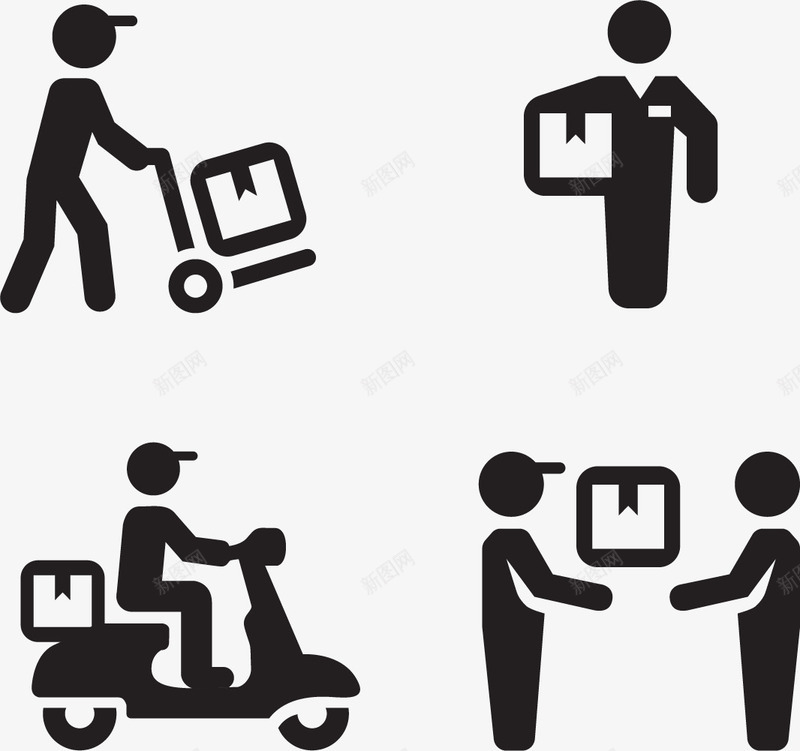 闪送流程png免抠素材_88icon https://88icon.com 定制流程 快递 快速运送 流程 运输 闪电运送 闪送