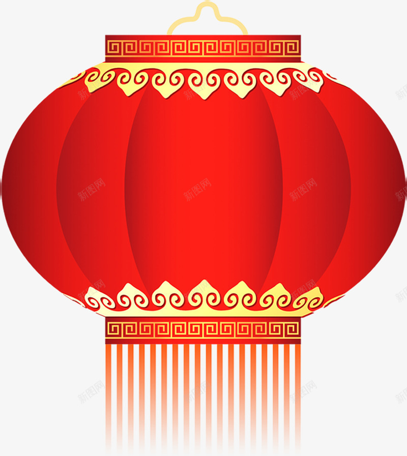 手绘红色元旦促销灯笼png免抠素材_88icon https://88icon.com 促销 元旦 灯笼 红色