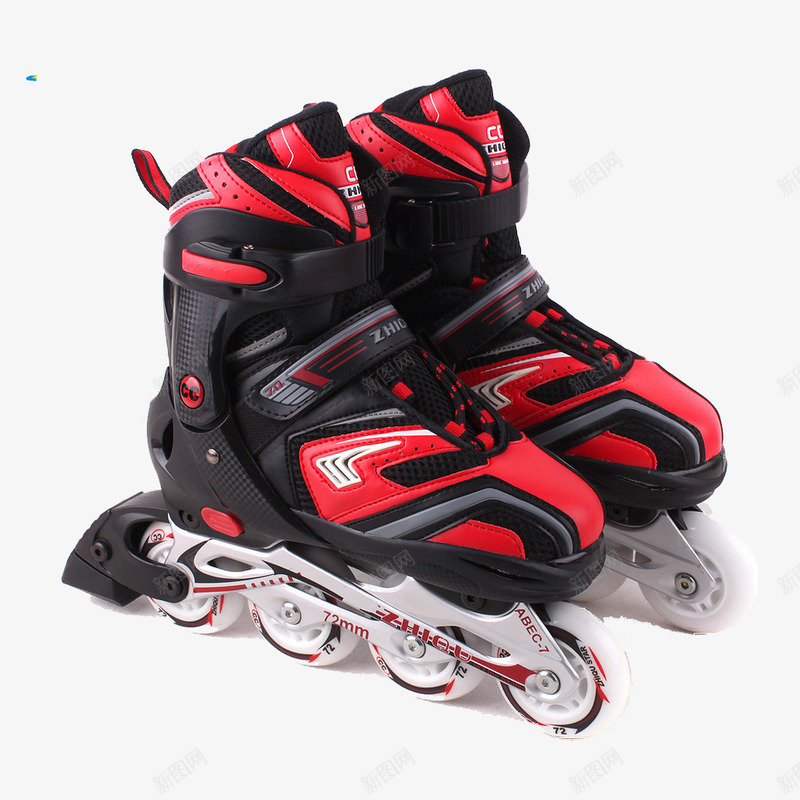 红黑色轮滑鞋png免抠素材_88icon https://88icon.com 产品实物 休闲娱乐 红黑色 轮滑鞋