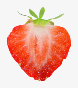 红色草莓果实素材