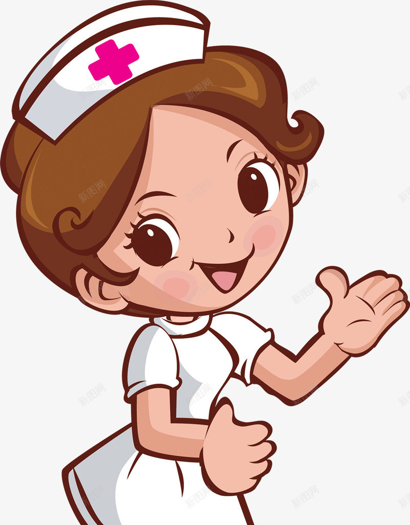 可爱欢迎手势护士png免抠素材_88icon https://88icon.com 动漫卡通人物欢迎手势 可爱 性感护士 手势 护士 护士漫画 护士节插画 欢迎