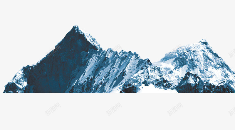 喜马拉雅山psd免抠素材_88icon https://88icon.com 喜马拉雅 山脉 雪山 高山