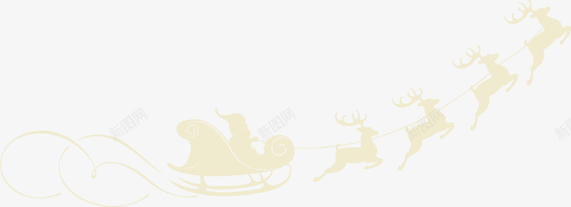 黄色卡通麋鹿拉车png免抠素材_88icon https://88icon.com 免抠PNG 卡通 圣诞节 拉车 装饰图案 麋鹿 黄色
