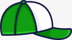 绿色棒球帽素材