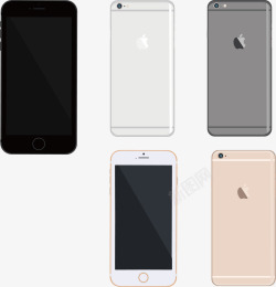苹果手机银色深空灰素材