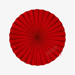 伞面红色中国风折叠伞面高清图片