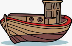 木船卡通素材