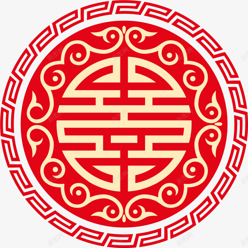 红色中国风喜字装饰png免抠素材_88icon https://88icon.com 喜字 墙贴 婚庆 婚礼 浪漫 爱情 红色装饰 结婚