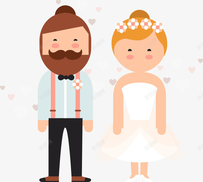 婚礼插画png免抠素材_88icon https://88icon.com wedding 婚礼 婚礼插画 新人 新郎新娘 结婚